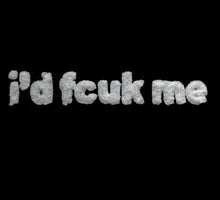 Load image into Gallery viewer, &quot;i&#39;d fcuk me&quot; Chenille Patch Logo
