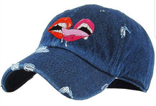 Load image into Gallery viewer, &quot;Tasty&quot; Vintage Dad Hats w/ Embroidered Logo (Red)
