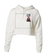 Load image into Gallery viewer, &quot;Brainiac&quot; Women&#39;s Crop Top Hoodie
