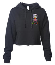 Load image into Gallery viewer, &quot;Brainiac&quot; Women&#39;s Crop Top Hoodie
