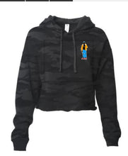 Load image into Gallery viewer, &quot;CEO&quot; Women&#39;s Crop Hoodie w/ Embroidery Logo
