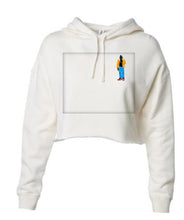 Load image into Gallery viewer, &quot;CEO&quot; Women&#39;s Crop Hoodie w/ Embroidery Logo
