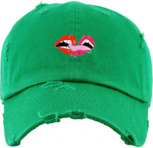 Load image into Gallery viewer, &quot;Tasty&quot; Vintage Dad Hats w/ Embroidered Logo (Red)
